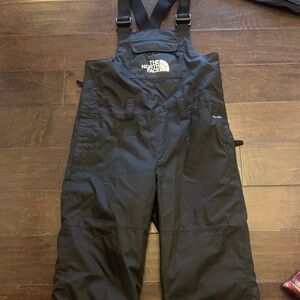 The North Face Black Insulated Bib Overalls